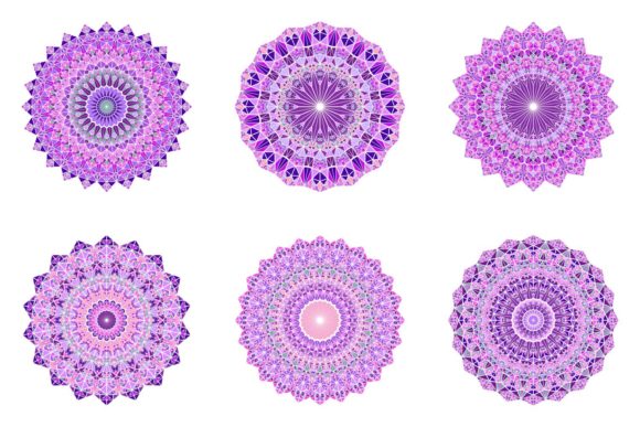 Download 6 Mosaic Mandala Designs - Design Collection