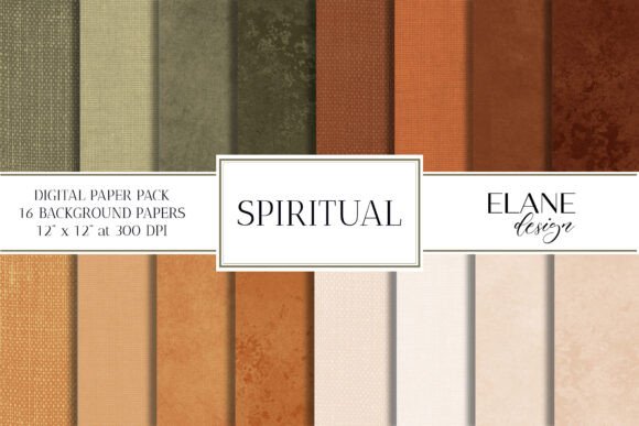 Download Earth Tones Digital Paper, Nature Colors - Nature Collection