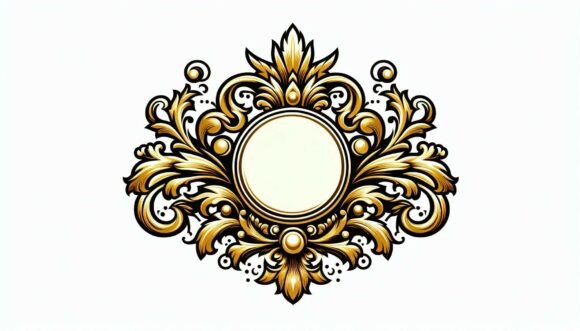 Download Golden Ornate Design - Design Collection