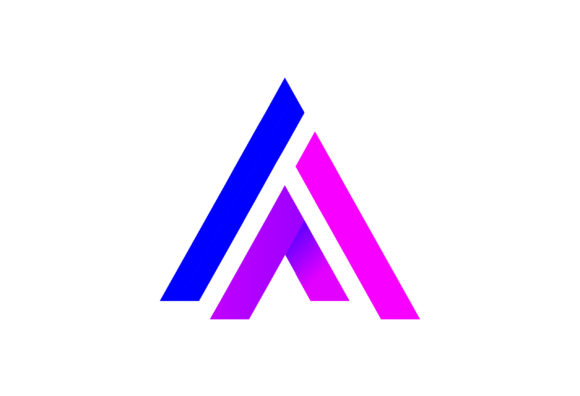 Download A Letter Logo Icon Colorful Design - Design Collection