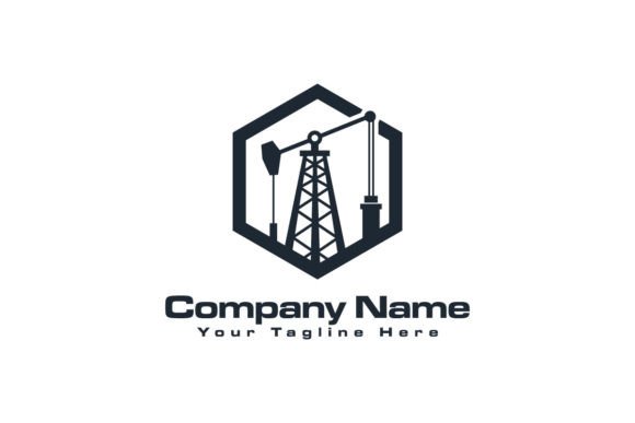Download Oil Mining Pump Business Logo Design. - Design Collection