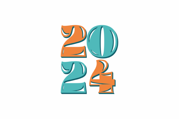 Download 2024 Logo with Colorful Design Concept - Design Collection