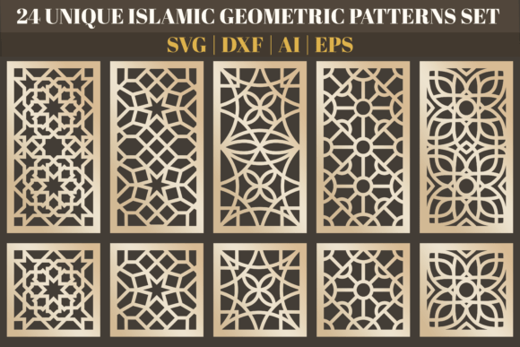 Download Unique Geometric Islamic Pattern Designs - Design Collection