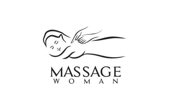 Download Woman Massage Therapy Logo Design - Design Collection