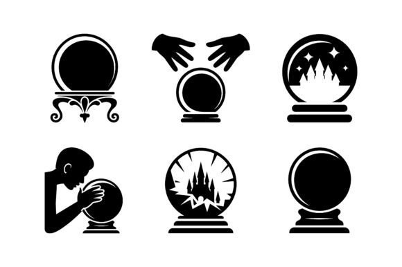 Download Mystical Crystal Ball &amp; Divination Icon - Premium Bundle